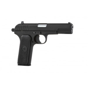 Страйкбольный пистолет SR33 CO2 Pistol Replica - Black (STTI)